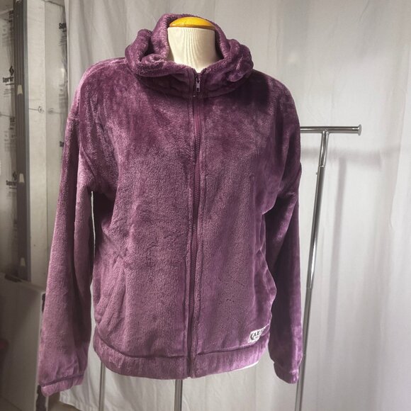 Mauve Zip-Up Hoodie, Sz M, NWOT - Picture 2 of 6